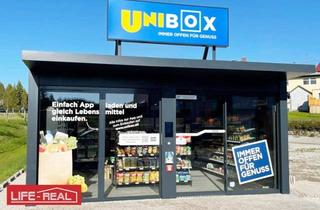Gewerbeimmobilie kaufen in 5132 Geretsberg, SB-Laden, Shop, Gastro oder Showroom – alles in einer Box! Kompakt, flexibel, sofort einsatzbereit!