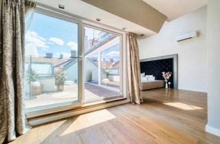 Maisonette mieten in 1090 Wien, Dachgeschoß mit 4 Terrassen beim Schottentor