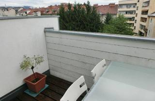 Maisonette kaufen in Schloßberg, 8010 Graz, Nähe Innenstadt, schöne DG Maisonette in einem sanierten Altbauhaus mit Balkon und Schloßbergblick