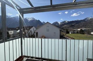 Maisonette kaufen in Rafaltenstraße, 6700 Bludenz, Bludenz: 2-Zimmer-Maisonette-Wohnung ca. 57 m² mit überdachtem Balkon – großzügiges Wohnen auf zwei Ebenen