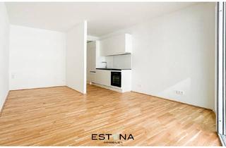 Wohnung mieten in Wagramer Straße, 1220 Wien, Komfortable Neubau-Singlewohnung mit getrenntem Schlafbereich, in bester Lage nähe der U1-Station Kaisermühlen