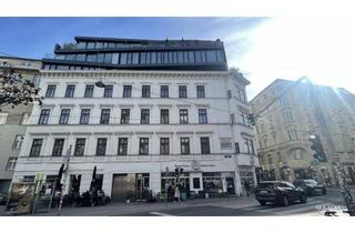 Maisonette mieten in 1040 Wien, Urbanes Wohnen in perfekter Lage – Exklusive Dachgeschoss-Maisonette im 1. und 2. Dachgeschoss