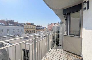 Wohnung mieten in 1060 Wien, 2-Zimmer-Neubauwohnung mit Balkon in Hofruhelage