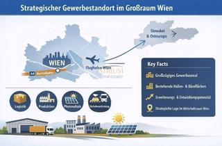 Gewerbeimmobilie kaufen in 2320 Schwechat, Diskreter Verkauf eines Logistik- & Gewerbestandorts im Großraum Wien