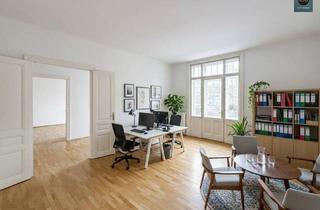 Büro zu mieten in 1180 Wien, Büro: Stilvolles Altbauobjekt mit Klopfbalkon beim Währinger Schubertpark!