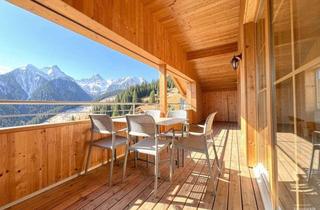 Wohnung kaufen in Tschengla, 6707 Bürserberg, Ski-in/Ski-out-Panoramawohnung mit eigener Sauna – 104,87 m² für bis zu 8 Personen