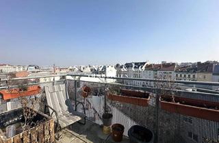 Wohnung mieten in 1120 Wien, SÜDOSTSEITIGES DACHGESCHOSS MIT SÜDOSTBALKON