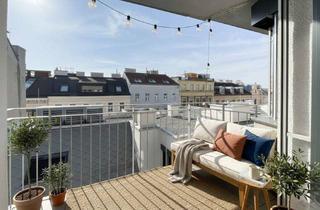 Wohnung mieten in Gumpendorfer Straße, 1060 Wien, Stilvolle 2-Zimmer-Wohnung mit Balkon im Herzen von Mariahilf