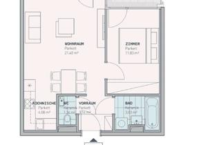 Wohnung mieten in Nußdorfer Straße 92, 1090 Wien, Nachmieter gesucht: Moderne 2-Zimmer Neubauwohnung mit Balkon in 9. Bezirk