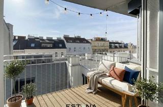 Wohnung mieten in Gumpendorfer Straße, 1060 Wien, Stilvolle 2-Zimmer-Wohnung mit Balkon im Herzen von Mariahilf