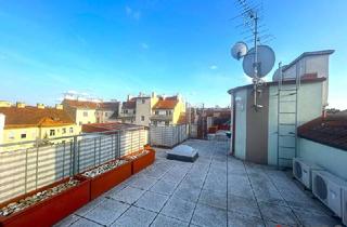Wohnung mieten in Längenfeldgasse, 1120 Wien, Nähe U4 / U6 I 60m² Dachterrasse I Lift I Klimaanlage I Zweitbezug nach Generalsanierung