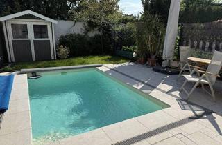 Reihenhaus kaufen in 1220 Wien, Modernes Reihenhaus, möbliert mit Pool und E-Stellplatz