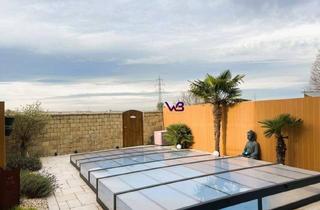 Reihenhaus kaufen in Korneuburg, 2105 Unterrohrbach, Spitzenpreis- KOFFER PACKEN UND EINZIEHEN-Traumhaftes Eckreihenhaus mit Swimmingpool, Sommergarten und KFZ Stellplatz!