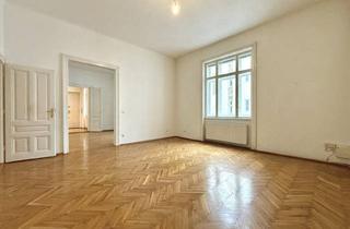 Wohnung kaufen in Untere Weißgerberstraße, 1030 Wien, 4-Zimmer-Altbauwohnung in gepflegter Liegenschaft der Jahrhundertwende mit Lift und potenzial für einen Balkon