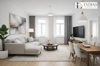 Wohnung kaufen in 1100 Wien, Helle und gemütliche 3-Zimmer-Altbauwohnung mit optimaler Raumaufteilung, Top Infrastruktur!