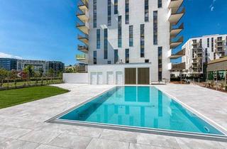 Wohnung mieten in 1100 Wien, * ADELE * Wohnen mit Mehrwert: 3-Zimmerwohnung im 7. OG mit Balkon inkl. Pool, Fitnessraum & Dachterrasse!