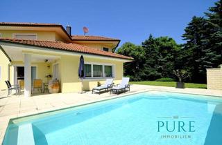 Villen zu kaufen in 2486 Pottendorf, EXKLUSIVE VILLA mit Pool, SPA & modernster Heiztechnik - mediterranes Wohngefühl im Speckgürtel Wiens!