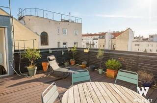 Wohnung kaufen in 1150 Wien, Exklusive Architektenwohnung mit großzügiger Dachterrasse