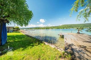 Grundstück zu kaufen in 9220 Velden am Wörther See, Exklusives Badegrundstück mit Seehaus am Wörthersee – Privates Seeparadies in Velden