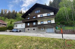Haus kaufen in 9563 Gnesau, Hobby- und Bastlerhaus mit viel Potenzial, Nebengebäude + Garagen