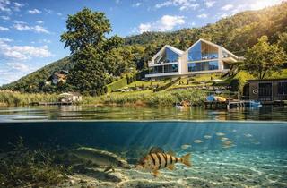 Villen zu kaufen in 9523 Landskron, Architekten-Seevilla mit privatem Badesteg am Ossiacher See