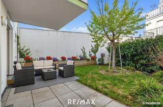 Wohnung kaufen in Kagraner Platz, 1220 Wien, Stilvolle 3-Zimmer-Gartenwohnung in Ruhelage mit Stellplatz, U-Bahn-Nähe