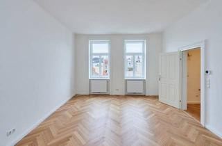 Wohnung kaufen in 1170 Wien, Frisch sanierte Altbauperle in Ruhelage – letzter Stock nahe Yppenplatz