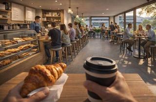Gewerbeimmobilie kaufen in 9220 Velden am Wörther See, Stehkaffee bei der Volksschule Velden – perfekte Lage für Coffee-to-Go & Snacks
