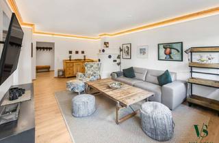 Wohnung mieten in 6370 Kitzbühel, Stilvolle Gartenwohnung in Kitzbühel - 3 Zimmer, ca. 300 m² Garten & Garage