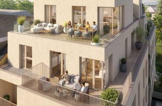 Penthouse kaufen in 1160 Wien, Verkaufsstart - Wohnen am Wilhelminenberg - Dachgeschoß-Penthouse mit 2 Terrassen und Direktem Liftzugang - zu Kaufen in 1160 Wien