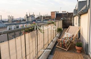Wohnung kaufen in 1040 Wien, In Toplage Hofseitige Dachterrassenwohnung!