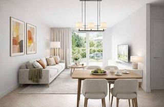 Wohnung kaufen in Donau, 1220 Wien, JETZT 3,6% Sparen: Stylische 2-Zimmer Wohnung mit XXL-Terrasse – Ihr Outdoor-Wohnzimmer