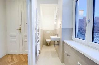 Wohnung kaufen in 1170 Wien, Frisch sanierte Altbauperle in Ruhelage – letzter Stock nahe Yppenplatz