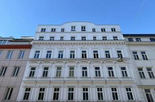 Wohnung kaufen in Pilgramgasse, 1050 Wien, Urbanes Wohnen nahe Naschmarkt – Herrlich sanierte 1-Zimmer-Altbauwohnung!