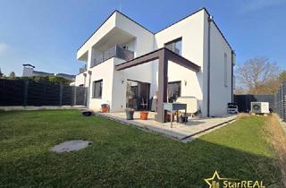 Haus kaufen in 2232 Deutsch-Wagram, TOPCHANCE! SCHLÜSSELFERTIGER ZIEGEL-NEUBAU. ZAHLREICHE EXTRAS! EXQUISITE TEILMÖBLIERUNG VON SCHÜLLER-KÜCHEN UND BURGBAD.