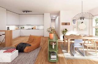 Wohnung kaufen in 1220 Wien, Vorhang auf! Wohnen am oberen Hausfeld - 1-2-3 Zimmer Traum (T2.31)