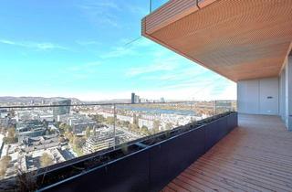 Loft kaufen in Meiereistraße, 1020 Wien, THE GREENVIEW TOWER - LUXURY LIVING auf 6* NIVEAU mit FULLSERVICE - GRANDIOSEM WEITBLICK - 30m² BALKON - 25. vorletzte ETAGE - INFINITYPOOL - WELLNESS - GARAGE