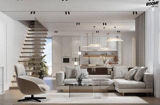 Maisonette kaufen in 1180 Wien, Exklusives Architekten-Penthouse // 203 m² Wohnluxus, 6 Zimmer, 3 Sonnenterrassen mit Weitblick über Wien & Private Lift Access!