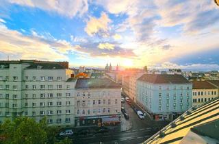 Wohnung mieten in Kudlichgasse 48-50, 1100 Wien, Nähe U1 Station | Klimatisierte Dachgeschosswohnung mit tollem Wienblick zu vermieten