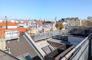 Penthouse kaufen in 1200 Wien, CAMPO-PENTHOUSE: Charmante Terrassenwohnung beim Augarten mit Fernblick!
