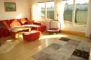 Wohnung kaufen in 1100 Wien, Sonnendurchflutete, absolut ruhige 3-Zimmer-Dachgeschoss-Terrassenwohnung mit Klimaanlage