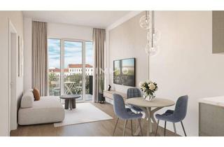 Wohnung kaufen in Brunnenmarkt, 1160 Wien, U6 Burggasse: Perfekt geplante 2 Zimmer Wohnung, WOHNEN AM PARK - Urban & Grün