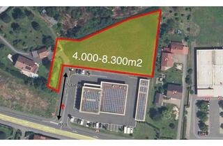 Grundstück zu kaufen in Halbenrainerstrasse, 8490 Bad Radkersburg, Entwicklungsfertiger Gewerbestandort an der B69 | GG-Widmung | sofort bebaubar | bis 8.300 m²
