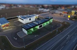 Immobilie mieten in 2435 Ebergassing, Fahrzeugaufbereitungs-Halle mit Shop bei hochfrequentiertem Waschpark