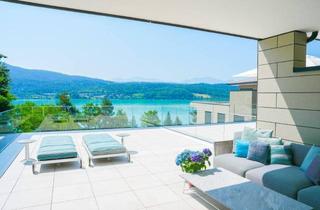 Wohnung kaufen in Töschling, 9212 Töschling, WÖRTHERSEE-TRAUM Die perfekte Seewohnung mit Wörtherseeblick - Seezugang - Outdoorpool - Fitness & Sauna