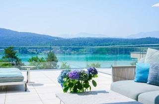 Wohnung kaufen in Töschling, 9212 Töschling, WÖRTHERSEE-TRAUM Die perfekte Seewohnung mit Wörtherseeblick - Seezugang - Outdoorpool - Fitness & Sauna