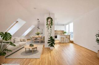 Wohnung kaufen in 1170 Wien, Über den Dächern Wiens – Elegante Dachgeschosswohnung mit Sonnenterrasse