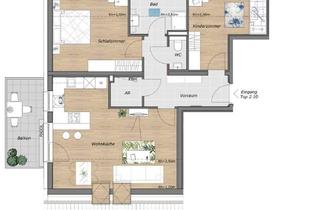 Wohnung kaufen in Josef-Fischer-Gasse, 2460 Bruck an der Leitha, Hochwertige 3-Zimmer DG-Wohnung | 96 m² Wohnfläche | mit Balkon & 2 Parkplätzen (Ziegelmassiv!)