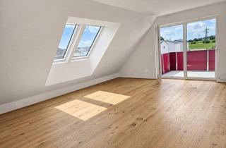 Wohnung kaufen in Josef-Fischer-Gasse, 2460 Bruck an der Leitha, Hochwertige 3-Zimmer DG-Wohnung | 96 m² Wohnfläche | mit Balkon & 2 Parkplätzen (Ziegelmassiv!)