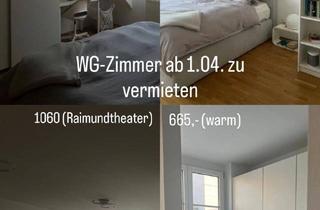 Wohnung mieten in Strohmayergasse 11/24, 1060 Wien, WG Zimmer 23m2 ab April zu vermieten